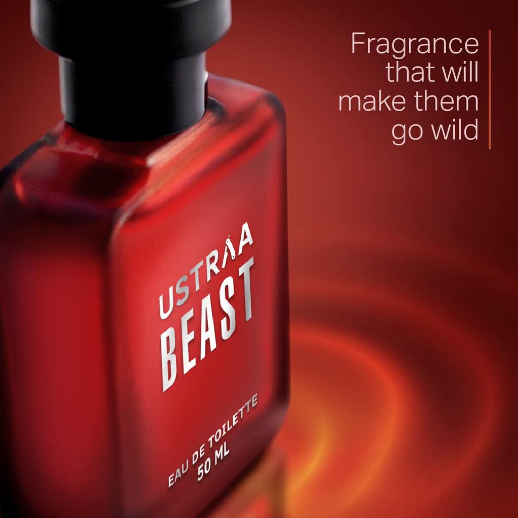 Ustraa Beast EDT 50ml - духи для мужчин