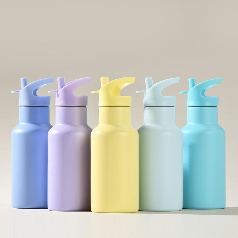 350ml Double-Wall Stainless Steel Travel Mug With Handle Vacuum Insulated Outdoor Sports Daily Use