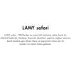 Ручка-роллер LAMY из рами Safari, на водной основе, цвет Светло-розовый L3D2LR, обычная, импортная