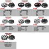 56/60/65/66mm Volkswagen Original Hubcaps Car Wheel Center Cover Sticker Auto Hub Caps Replacement Badge For VW Golf Polo Passat