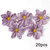 Purple Artificial Flowers Heads Silk Fake Flowers for Home Decor Party Wedding Decoration Garlamd DIY Craft Gifts Accessories