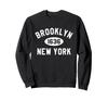 Brooklyn Gifts Мужская и женская толстовка с сувениром из Нью-Йорка, 1636
