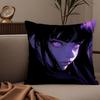 Cool HHyuga HHinata Pillow Case Silky elegant Comfort Sofa Bed Invisible zipper