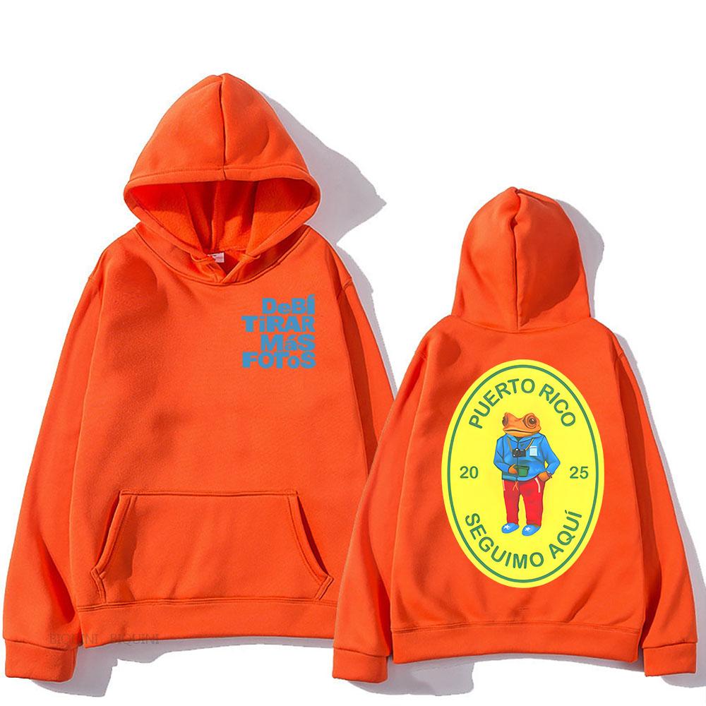 Debí Tirar Más Fotos Album 2025 Hoodies Bad Bunny DTMF Printing Sweatshirts for Men/Women Уличная одежда унисекс с длинным рукавом