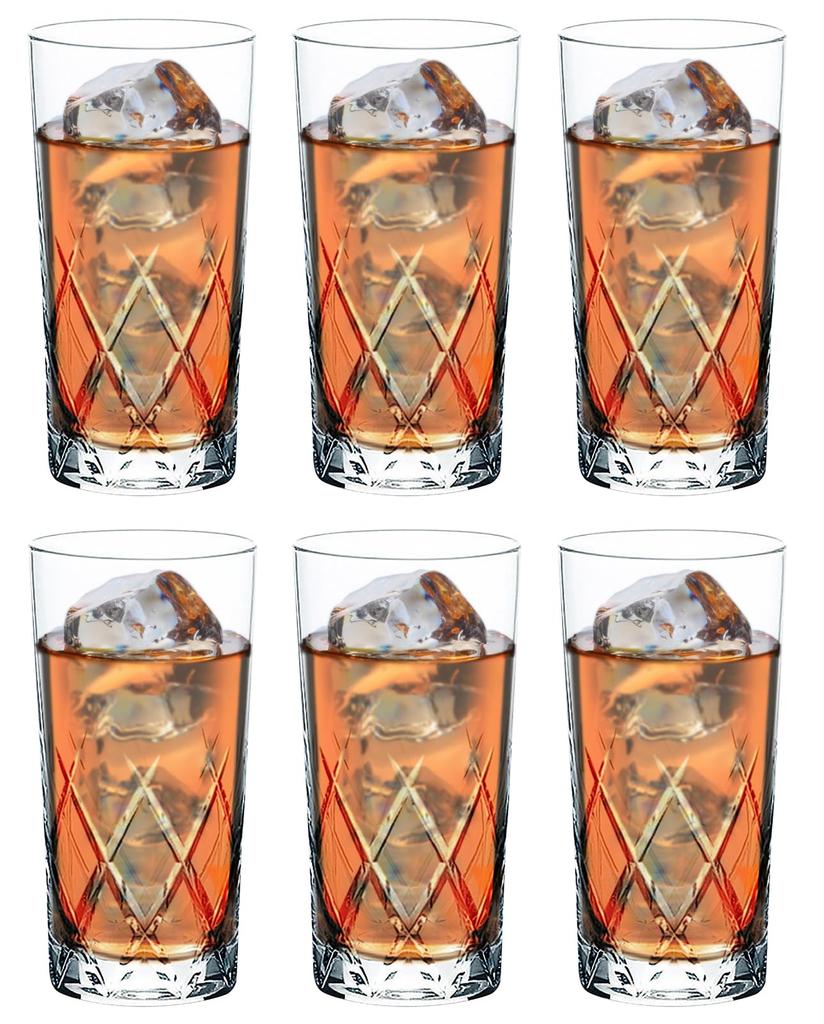 Toyo Sasaki Glass Tumbler Glass Regina 10oz Tumbler 305ml Set of 6 Made In Japan Dishwasher Safe Unbreakable Glass Cup Beer Glass Highball Glass Sour