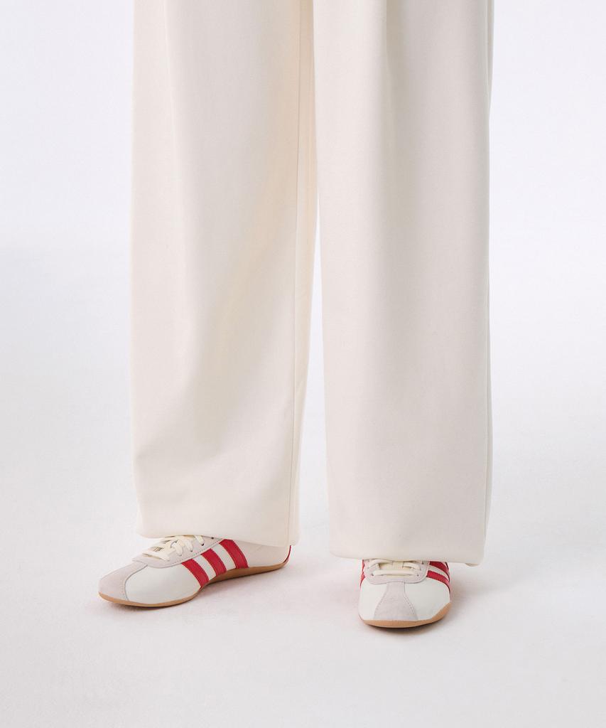 MUSINSA STANDARD WOMAN [Cooltandard] Women'S Deep Tuck Variable Wide Lounge Sweatpants [Cream]