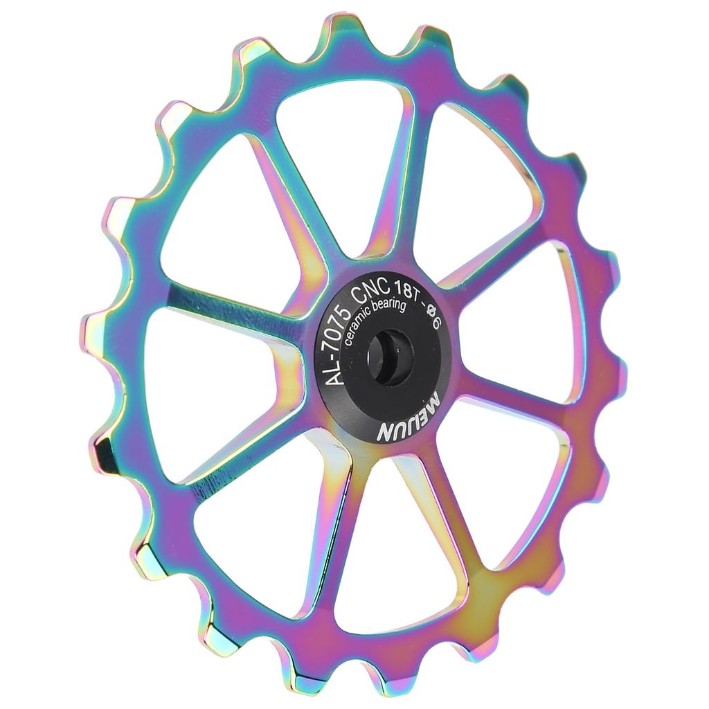 18T направляющий роликовый ролик для заднего переключателя скоростей велосипеда для шоссейного горного велосипеда, аксессуары, многоцветный