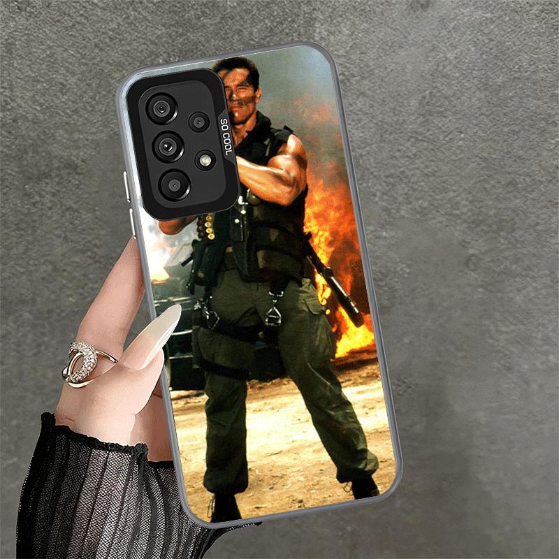 Terminator Arnold Schwarzenegger Shockproof Phone Case for Samsung A17 A16 A15 A14 A37 A57 A36 A56 A26 A35 A55 A25 A34 A54 A24 A