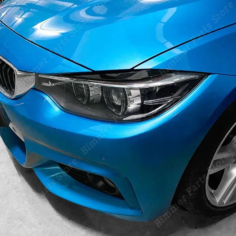 2 шт. ABS злые фары брови веко угол глаз для BMW 4 серии F32 F33 F36 F82 F83 M4 420d 420i 425d 430i 435i 2013-