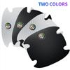 WDAW6 4Pcs Car Door Bowl Scratch Protective Sticker For Alfa Romeo Giulia Stelvio Giulietta 156 159 147 Mito Tonale Brera Disco V