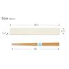 Takenaka Chopstick Case Set tutu, Chopsticks & Case Set, Made in Japan, Ivory, (Case) approx. 2.7×19