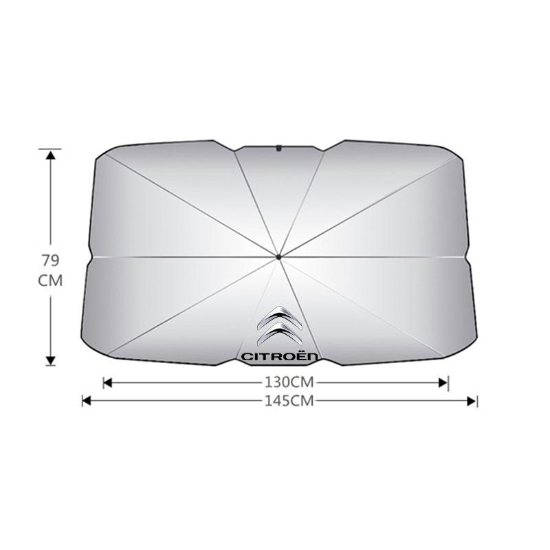 Car Sunshade Windshield Umbrella Front Window Sun Shade For Citroen C1 C2 C4 C5 C3 C4L C8 Berlingo Xsara Picasso Accessories