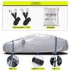 ANBEN Car Cover, Body Cover, 210T, Waterproof, Dustproof, Radiation, UV Protection, Anti-Yellowing Sand, Elastic