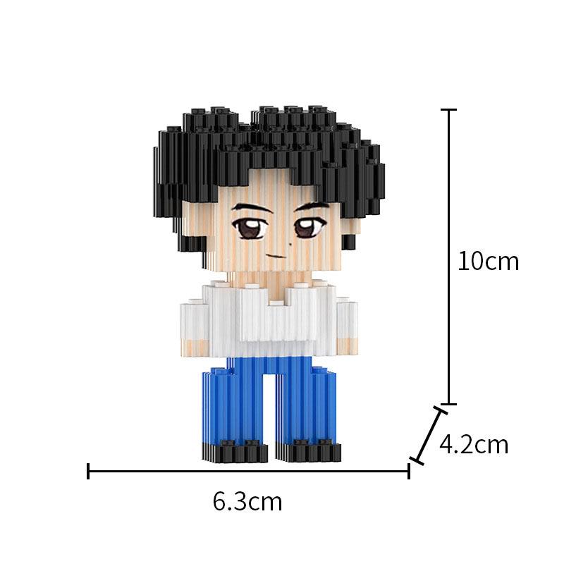 Нетоксичные Охотники на Демонов Руми Мира Зои Строительные Блоки Аниме Фигурки Действия Блоки Головоломка Сборные Игрушки Детские Рождественские Подарки