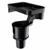 Portable Car Cup Holder Attachable Meal Tray Expanded Table Desk 360 Rotatable Adjustable Car Food Tray Cup
