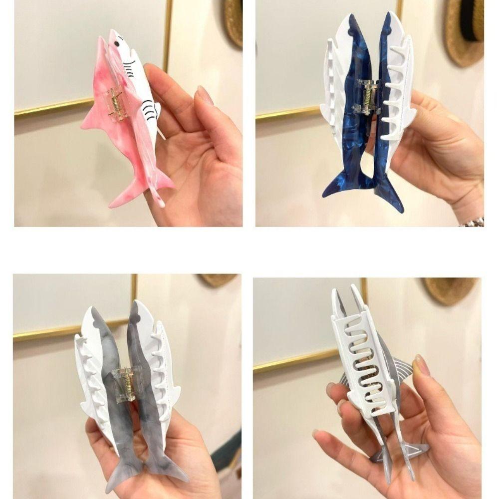 Shark Shape Hair Claw Hair Accessories Crab Hair Clips New Claw Clips for Women Girls