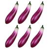 6Pcs Realistic Simulation Vegetable Models Artificial Vegetable Toy Kitchen Vegetable Decoration for Display Photography