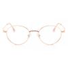 Овальные очки в оправе розового золота Heap M299 Fashion Unisex