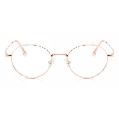 Овальные очки в оправе розового золота Heap M299 Fashion Unisex