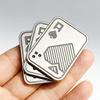 Stress Relief Push Card Metal Fingertip Edc Poker A K King Gyro Toy For Office Adults Anti Anxiety Fidget Papa Coin