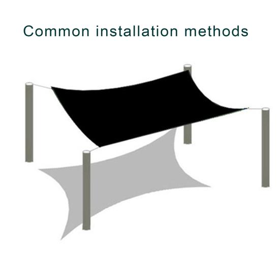 Чехол для бассейна из сетки для листьев, многоразовая сетка для защиты бассейна от мусора, прямоугольная сетка против падающих листьев