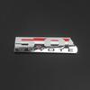Applicable to GT car logo, tail label, metal 5.0 displacement standard, commemorative edition, side label, leaf plate label, upgrade label