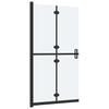 Vidaxl Składana Ścianka Prysznicowa, Mrożone Szkło Esg, 70X190 Cm