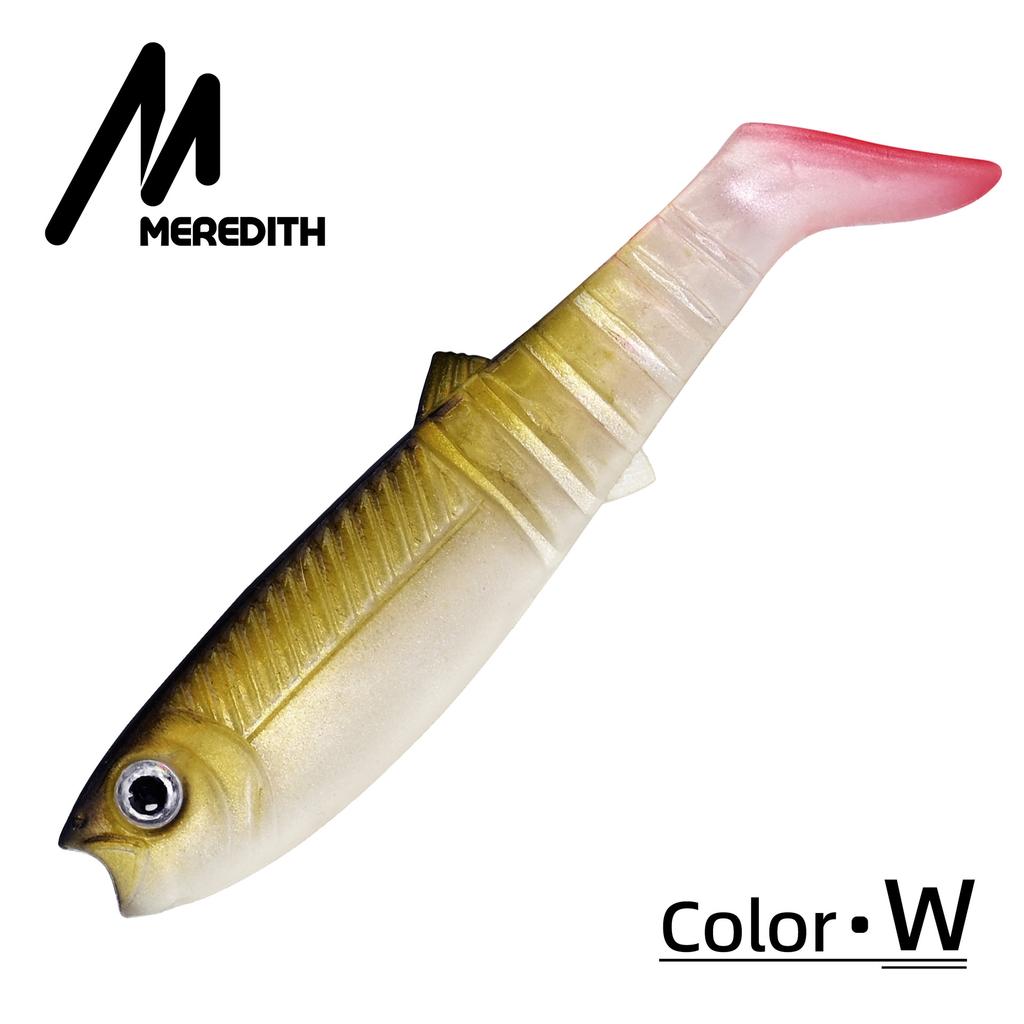 Cross-border Bestseller Multi-jointed T-tail Stainless Steel Spanish-style Magic Soft Lures Artificial Baits Black-pit Lures