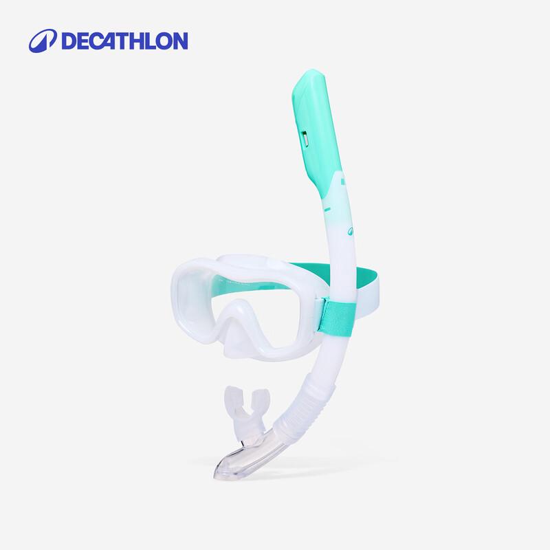 Decathlon Adult Snorkeling Mask and Snorkel Set