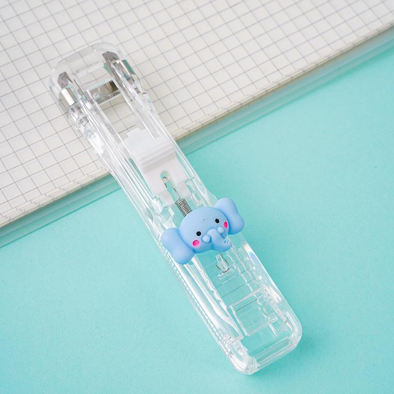 Мультяшный прозрачный бесследный зажим для файлов для организации офисных данных и творческого обучения