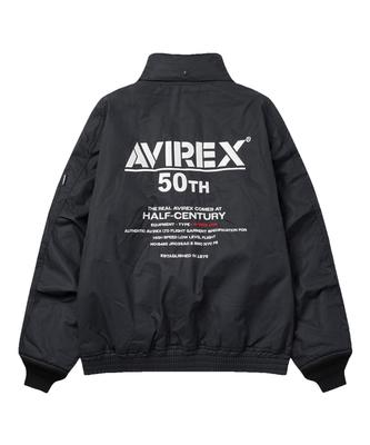 Avirex Nylon Stand Blouson / 7835252024 Black