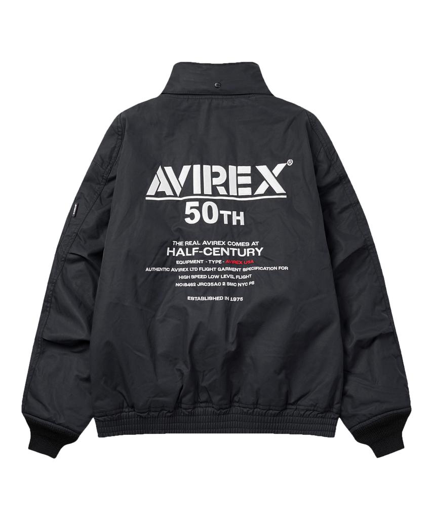 Avirex Nylon Stand Blouson / 7835252024 Black