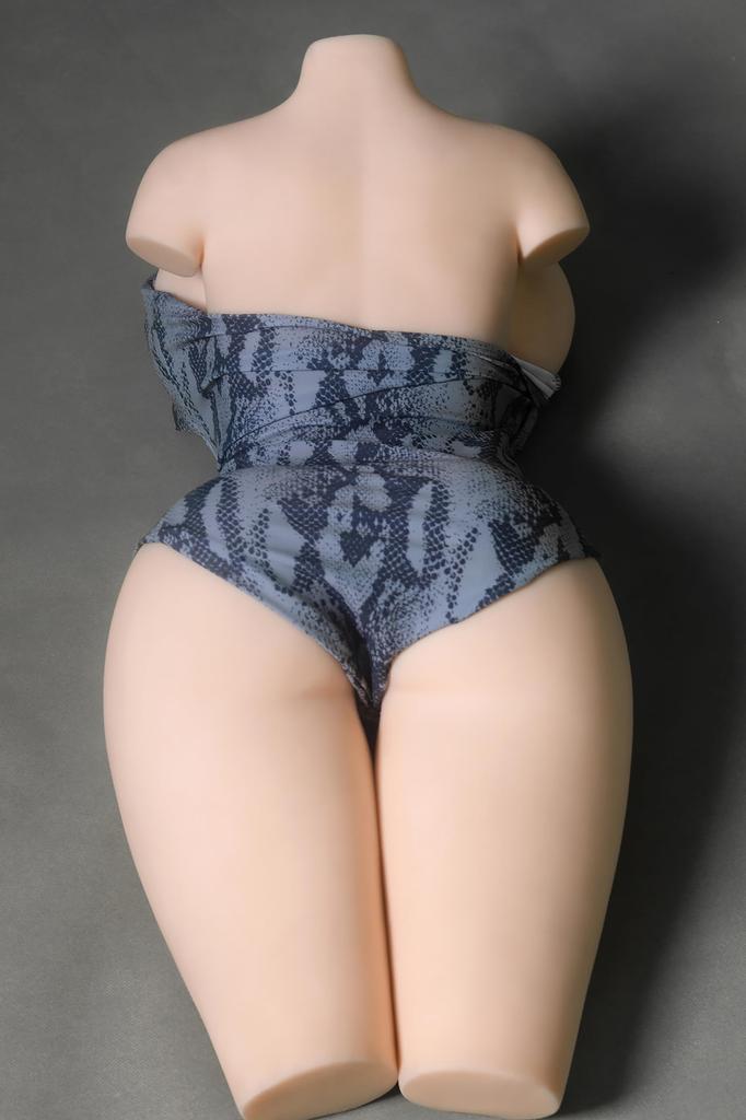 HANIDOLL Real Doll Love Doll Half Body Life Size Large Masturbator Big Tits Jelly Chest TPE Metal Skeleton 2 Holes Repeated Use 18kg M98