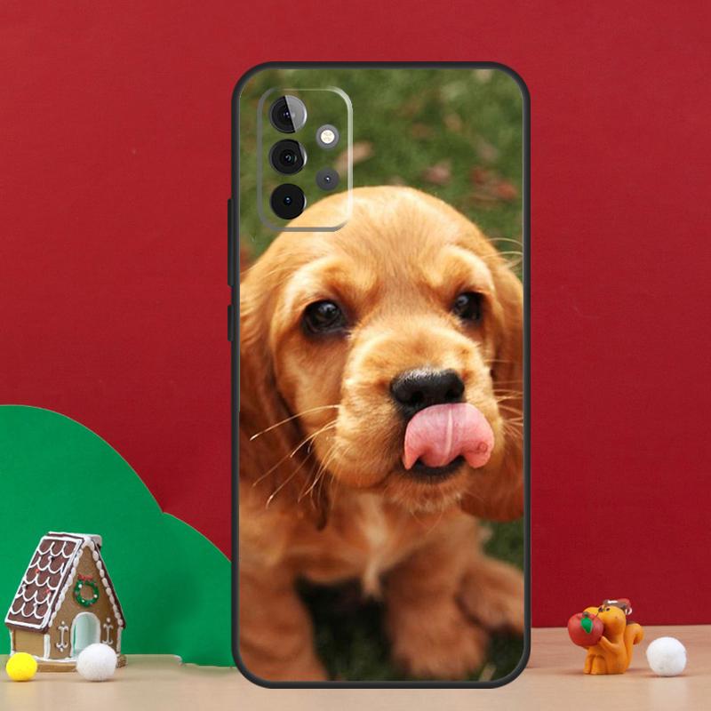Cavalier King Charles Spaniel Dog Case For Samsung Galaxy A17 A06 A16 A56 A36 A54 A34 A14 A52 A32 A13 A23 A33 A53 A15 A35 A55