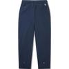 Li Ning Comfortable Casual Loose Straight Leg Simple Sports Long Pants Men Bottoms Navy-Blue AYKUA21-1