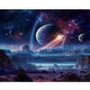 Painting By Numbers Kits Planet Landscape Style With DIY Craft Unique DIY Gift For Kids Adults Paint By Number 40x50cm