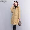 Winter Women's Coat Long Thickened Warm Cotton Padded Parka Ladies Jacket