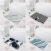 Absorbent Non-slip Mat Door Mat Bathroom Toilet Floor Shower Room Bathtub Rug Modern Kitchen Rug