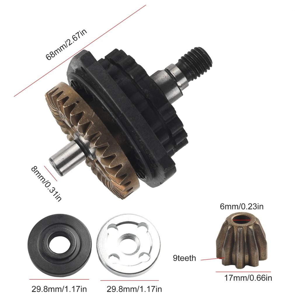 Угловая шлифовальная машина Угловая шлифовальная машина Редуктор в сборе Прост в использовании
