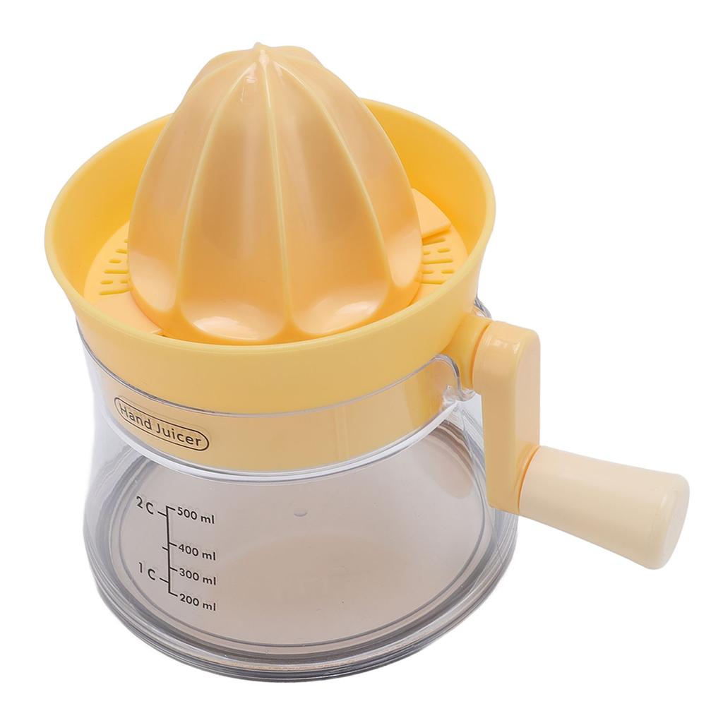 Соковыжималка для цитрусовых с ручным приводом 500 мл Многофункциональная ручная соковыжималка для лимона и лайма со шкалой для