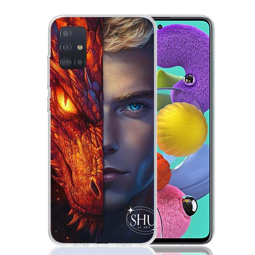 F-Fourth W-Wing Violet Sorrengail Phone Case for Samsung Galaxy A52 A51 A50S A12 A22 A32 A72 A10S A30S A31 A71 Note 20 Ultra 10