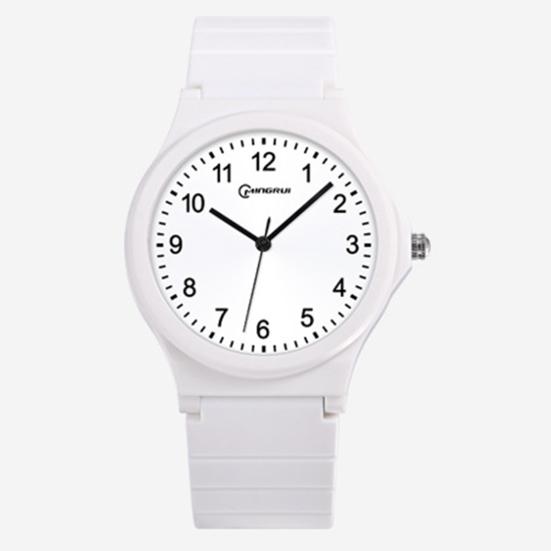 Водонепроницаемые унисекс с четким принтом, разборчивый циферблат, регулируемый ремешок из искусственной кожи, противоударные, высокая точность, студенческие наручные часы без задержки