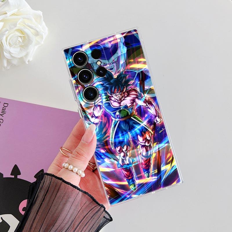 Dragons Anime Balls Cool S26 Ultra Case Coque For Samsung Galaxy S25 S26 S24 S23 Ultra S22 S20 Plus S21 FE A57 Clear Phone Cover