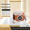 Q86 Ретро-чехол для Bluetooth-гарнитуры в стиле камеры с цифровым дисплеем и долгим временем работы