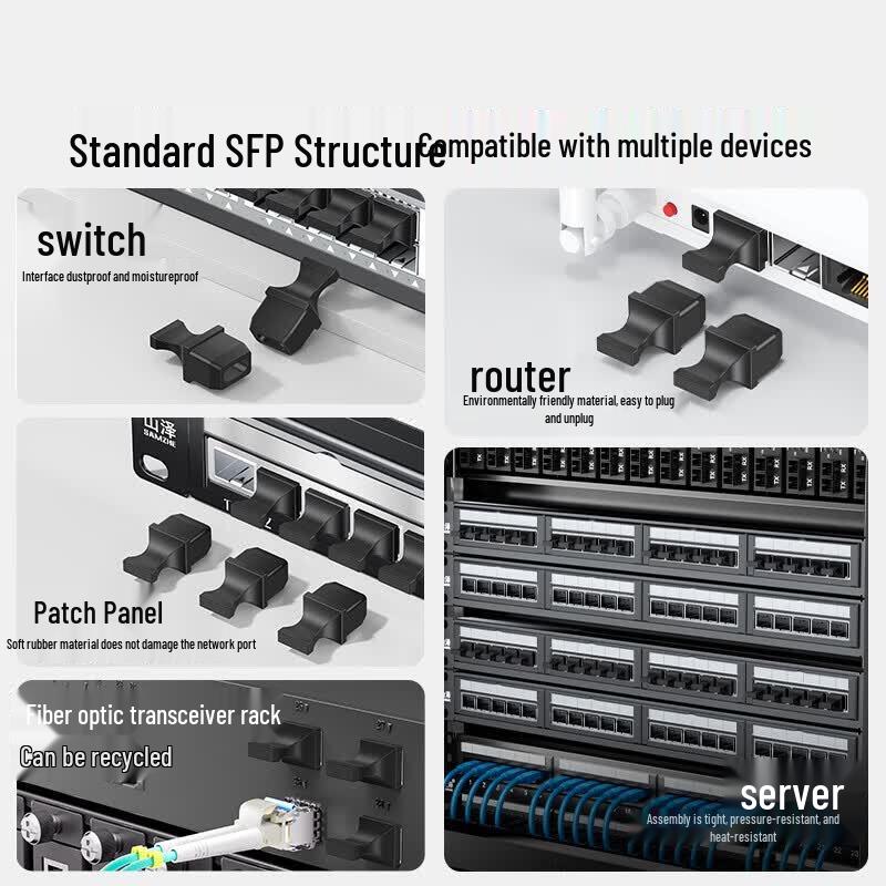 SAMZHE SFP Fiber Port Dust Plug