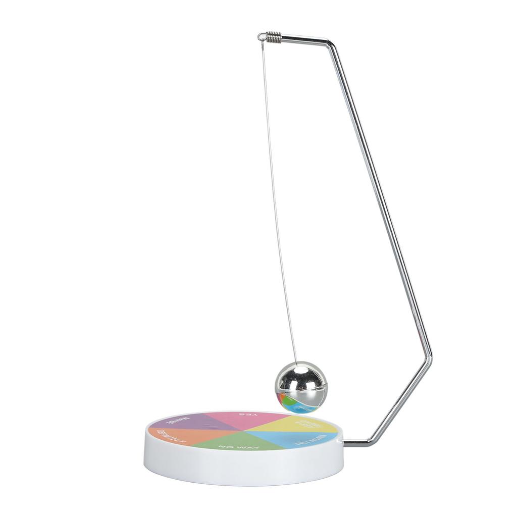 Magnetic Decision Maker Ball Swing Office Desk Decoration Toy Reduce Stress Decision Maker Fortune Teller for