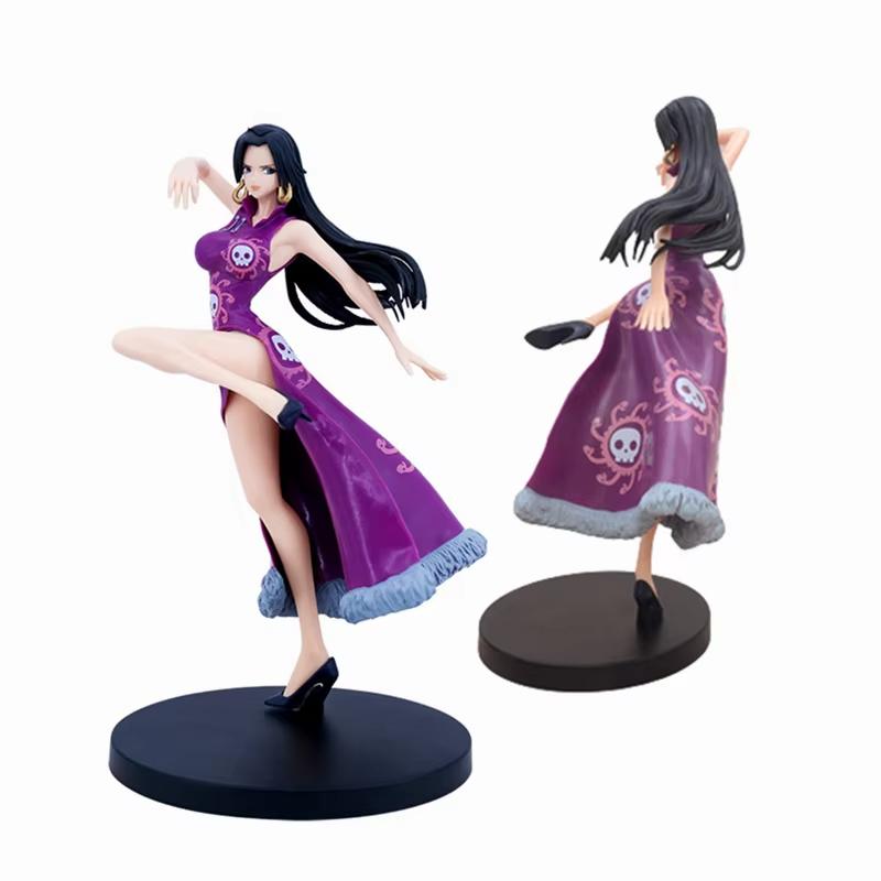 20 см Фигурка One Piece Боа Хэнкок Аниме Фигурка Действия Сексуальная Девушка Статуэтка Модель из ПВХ Коллекция Украшение Детские Рождественские Подарки
