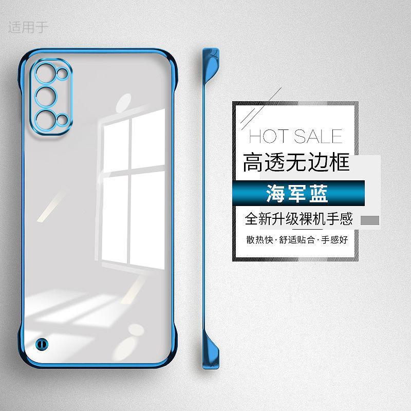 Подходит для чехла на телефон OPPOReno1, новый Pro ультратонкий прозрачный нежелтеющий полуупаковочный безрамочный противоударный чехол