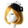 Fascinator Hairpin Lightweight Comfortable Polyester Fiber Mesh Bowknot Hair Clip for Daily Life Shopping Travel