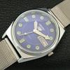 ВИНТАЖНЫЕ ОТРЕМОНТИРОВАННЫЕ МУЖСКИЕ АВТОМАТИЧЕСКИЕ ЧАСЫ SEIKO 5 6309A ЯПОНИЯ СИНЕГО ЦВЕТА a444445-1